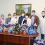 Медицинским работникам ковидного госпиталя Далматовской ЦРБ вручили новогодние подарки